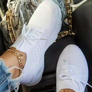 Women Running Sneakers Comfortable Walking Gym Fashion Casual Trainer Sh…